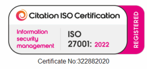 We are ISO 27001:2022 Registered
