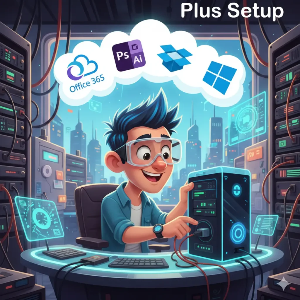 Plus PC Setup making sure the legacy stuff won't come back to haunt you.