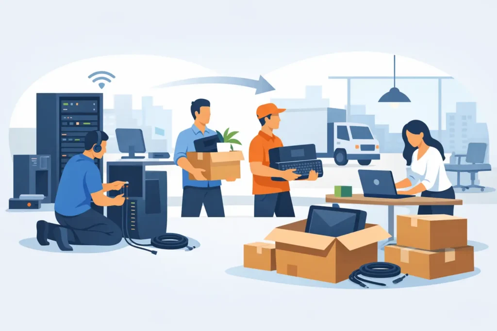 IT Support for Office Move: What Matters